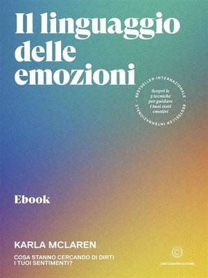 cover image of Il linguaggio delle emozioni